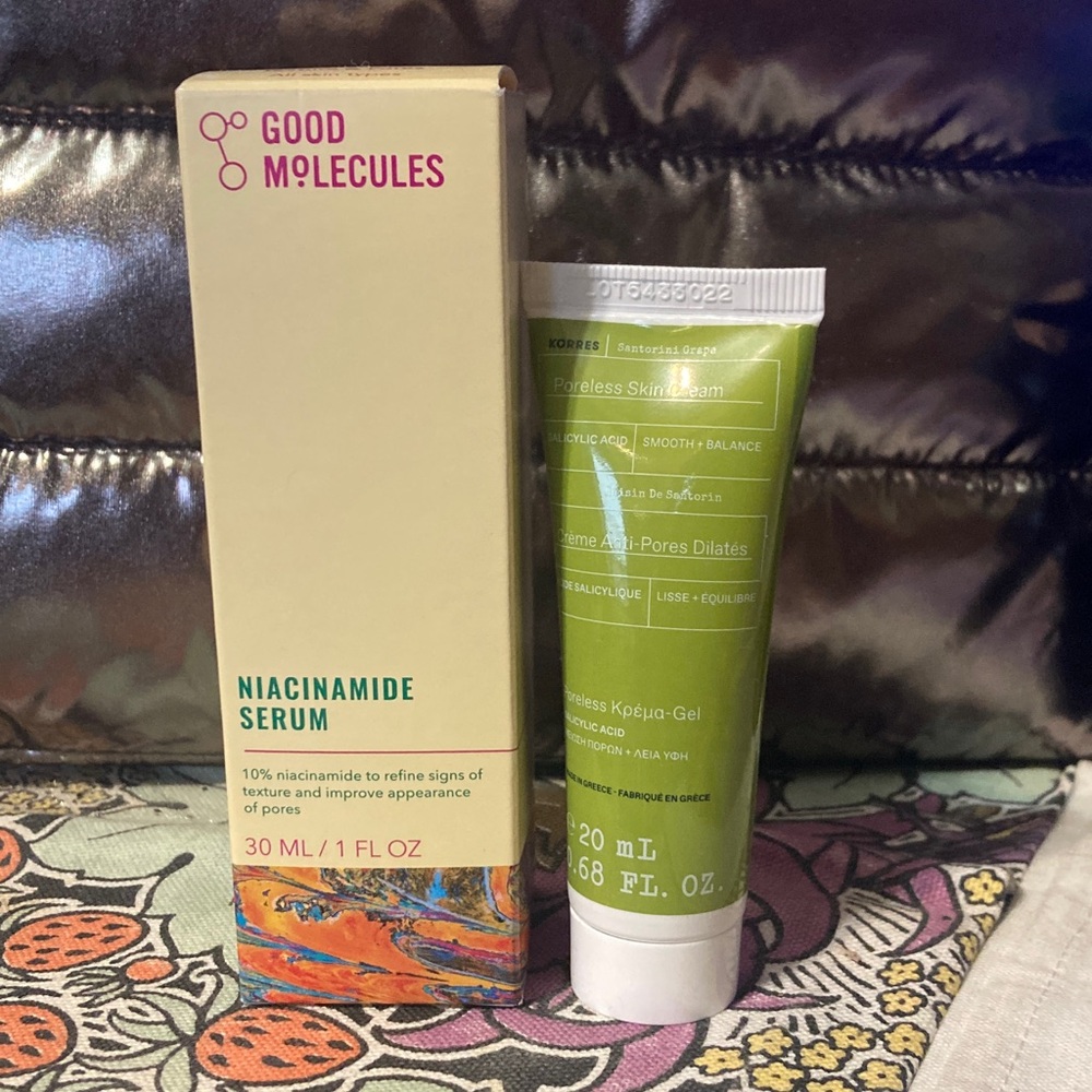 Good Molecules and Korres Clear Skin Set